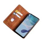For OnePlus Nord CE 3 Lite 5G Skin Feel Magnetic Leather Phone Case(Light Brown) - 3