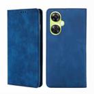 For OnePlus Nord CE 3 Lite 5G Skin Feel Magnetic Leather Phone Case(Blue) - 1