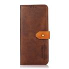 For Xiaomi Poco F6 / Redmi Turbo 3 KHAZNEH Cowhide Texture Flip Leather Phone Case(Brown) - 2