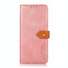 For Xiaomi Poco F6 / Redmi Turbo 3 KHAZNEH Cowhide Texture Flip Leather Phone Case(Rose Gold) - 2