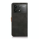 For Xiaomi Redmi K70 5G / K70 Pro 5G KHAZNEH Cowhide Texture Flip Leather Phone Case(Black) - 3