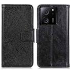For Xiaomi 13T / Redmi K60 Ultra Nappa Texture Horizontal Flip Leather Phone Case(Black) - 1