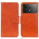 For Xiaomi Redmi K70 5G / K70 Pro 5G Nappa Texture Horizontal Flip Leather Phone Case(Orange) - 1