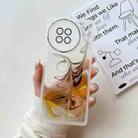 For vivo X90 Oil Painting Electroplating TPU Phone Case(White) - 1