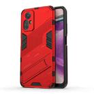 For Xiaomi Redmi Note 12S 4G Punk Armor 2 in 1 PC + TPU Phone Case(Red) - 1