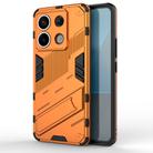 For Xiaomi Redmi Note 13 Pro+ Punk Armor 2 in 1 PC + TPU Phone Case(Orange) - 1