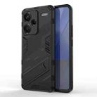 For Xiaomi Redmi Note 13 Pro Punk Armor 2 in 1 PC + TPU Phone Case(Black) - 1