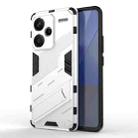 For Xiaomi Redmi Note 13 Pro Punk Armor 2 in 1 PC + TPU Phone Case(White) - 1