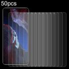 For Xiaomi Poco F5 Pro 50pcs 0.26mm 9H 2.5D Tempered Glass Film - 1