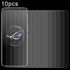 For Asus ROG Phone 7 Ultimate 10pcs 0.26mm 9H 2.5D Tempered Glass Film - 1