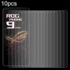 For Asus ROG Phone 9 Pro 10pcs 0.26mm 9H 2.5D Tempered Glass Film - 1