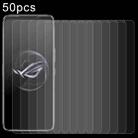 For Asus ROG Phone 7 Ultimate 50pcs 0.26mm 9H 2.5D Tempered Glass Film - 1