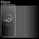 For Asus ROG Phone 7 / 7 Pro 50pcs 0.26mm 9H 2.5D Tempered Glass Film - 1
