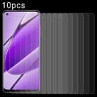 For Realme 11 4G 10pcs 0.26mm 9H 2.5D Tempered Glass Film - 1