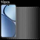 For Realme C65s 10pcs 0.26mm 9H 2.5D Tempered Glass Film - 1