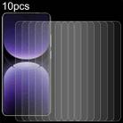 For Realme GT7 10pcs 0.26mm 9H 2.5D Tempered Glass Film - 1