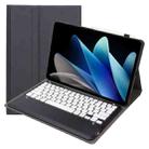 For vivo Pad 2 12.1 inch AV12 Ultra-thin Split Bluetooth Keyboard Leather Tablet Case(Black+White) - 1