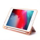 For iPad Mini 4 Airbag Deformation Horizontal Flip Leather Case with Holder (Pink) - 5