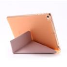 For iPad Mini 4 Airbag Deformation Horizontal Flip Leather Case with Holder (Pink) - 6