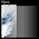 For ZTE nubia Z50S Pro 10pcs 0.26mm 9H 2.5D Tempered Glass Film - 1