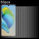 For ZTE Blade V41 Smart 50pcs 0.26mm 9H 2.5D Tempered Glass Film - 1