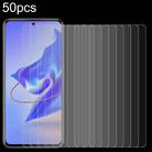 For ZTE V70 50pcs 0.26mm 9H 2.5D Tempered Glass Film - 1