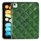 Diamond Texture TPU Airbag Tablet Case For iPad mini 6(Green) - 1