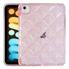 Diamond Texture TPU Airbag Tablet Case For iPad mini 6(Pink) - 1