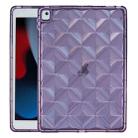 Diamond Texture TPU Airbag Tablet Case For iPad 10.2 2019 / 2020 / Air 2019 10.5(Purple) - 1