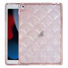 Diamond Texture TPU Airbag Tablet Case For iPad 10.2 2019 / 2020 / Air 2019 10.5(Pink) - 1