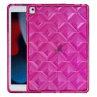 Diamond Texture TPU Airbag Tablet Case For iPad 10.2 2019 / 2020 / Air 2019 10.5(Rose Red) - 1