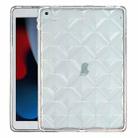 Diamond Texture TPU Airbag Tablet Case For iPad 10.2 2019 / 2020 / Air 2019 10.5(Transparent) - 1