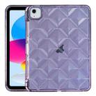 Diamond Texture TPU Airbag Tablet Case For iPad 10th Gen 10.9 2022(Purple) - 1