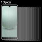 For Sharp Aquos Wish 3 10pcs 0.26mm 9H 2.5D Tempered Glass Film - 1
