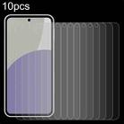 For Sharp Aquos Sense9 Plus 10pcs 0.26mm 9H 2.5D Tempered Glass Film - 1