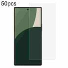 For Sharp Aquos R9 50pcs 0.26mm 9H 2.5D Tempered Glass Film - 1