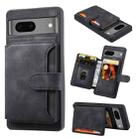 For Google Pixel 8 Skin Feel Dream RFID Anti-theft PU Card Bag Phone Case(Black) - 1