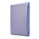 For iPad 10.2 2021 / 2020 / 2019 Airbag Horizontal Flip Leather Case with Three-fold Holder & Pen Holder(Purple) - 3