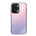 For OnePlus Ace 2V Colorful Painted Glass Phone Case(Purple Sky) - 1