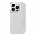 For iPhone 13 Pro Shockproof Solid Color TPU Phone Case(White) - 1