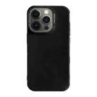 For iPhone 12 Pro Shockproof Solid Color TPU Phone Case(Black) - 1