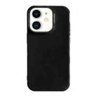 For iPhone 11 Shockproof Solid Color TPU Phone Case(Black) - 1