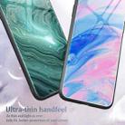 For OnePlus Ace 2V Marble Pattern Glass Protective Phone Case(Ocean Waves) - 4