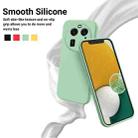 For OPPO Find X6 Pure Color Liquid Silicone Shockproof Phone Case(Green) - 3