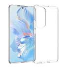 For Honor 90 Pro Waterproof Texture TPU Phone Case(Transparent) - 1