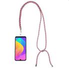 Universal Mixed Color Mobile Phone Lanyard(Red Gold) - 1