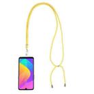 Universal Mixed Color Mobile Phone Lanyard(Yellow Gold) - 1