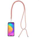 Universal Mixed Color Mobile Phone Lanyard(Red Orange) - 1