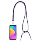 Universal Mixed Color Mobile Phone Lanyard(Blue Pink) - 1