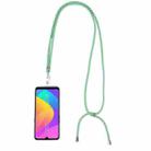 Universal Mixed Color Mobile Phone Lanyard(Green Grey) - 1